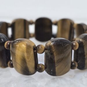 Pulsera de piedra natural Ojo de Tigre