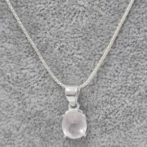 Colgante Cuarzo Rosa