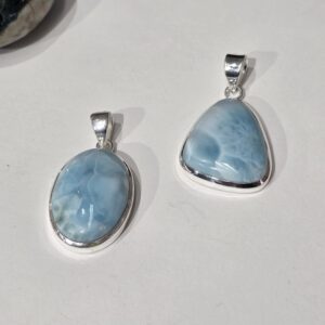 Colgante piedra Larimar