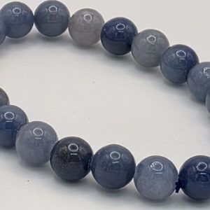 Pulsera cuentas Cuarzo azul 8mm