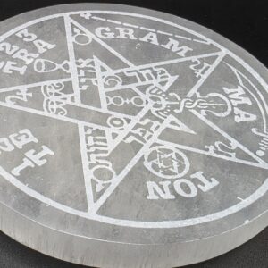 Placa de Selenita de Tetragramatón