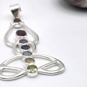 Colgante Plata 7 Chakras
