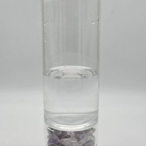 Botella con Amatistas Intercambiables