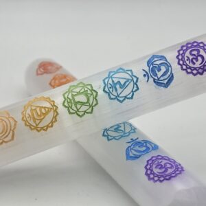Masajeador Selenita de 7 chakras