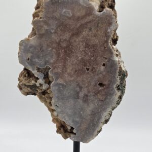 Peana de amatista rosa de Brasil