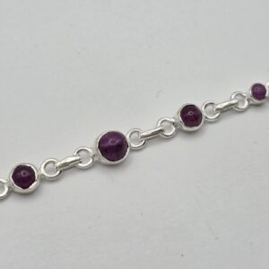 Pulsera con Rubí Natural