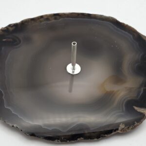 Porta incienso chapado en ágata