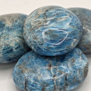 Piedra Apatito Azul Pulido XL