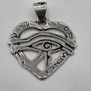 Colgante Corazón Ojo de Horus