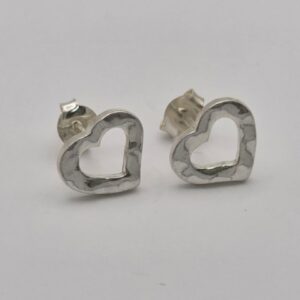 Pendientes Corazón en Plata