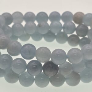 Pulsera elástica de Agua Marina