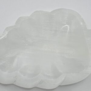 Selenita hoja tallada de Marruecos