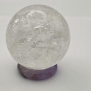 Esfera de cuarzo maestro Hielo y Fuego