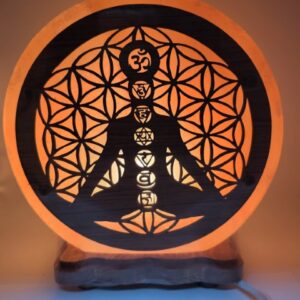 Lámpara Sal Himalaya 7 Chakras