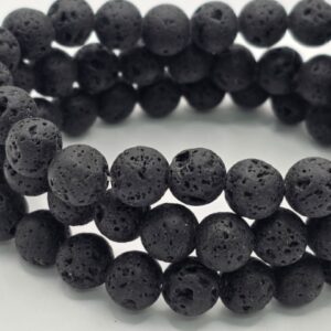 Pulsera Elástica de Lava Volcánica