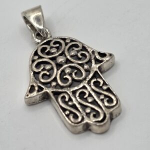 Colgante Mano de Fátima en Plata