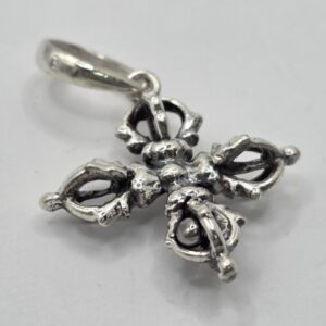 Colgante Campana Tibetana en Plata