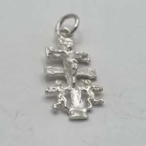 Colgante Cruz de Caravaca en Plata
