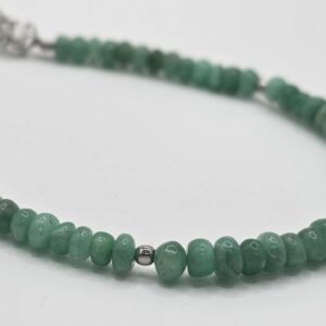 Pulsera de Esmeralda Natural