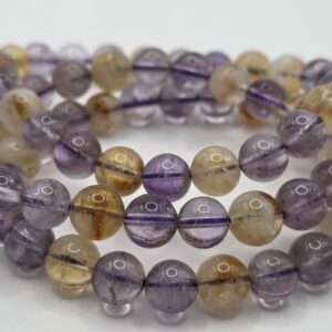 Pulsera Elástica Ametrino Citrino 8mm