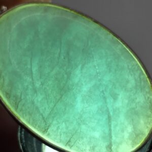 Colgante Amazonita en Plata Natural