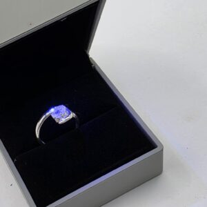 Anillo Ajustable Piedra Luna Natural